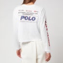 Polo Ralph Lauren Women's Crop Long Sleeve T-Shirt - White - XS