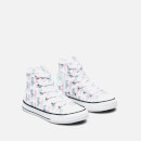 Converse Kids' Chuck Taylor All Star Seahorse Trainers - White/Storm Pink/Light Dew - UK 10 Kids
