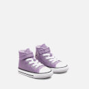 Converse Toddlers' Chuck Taylor All Star 1V Undersea Glitter Trainers - Pixel Purple/Amethyst