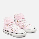 Converse Toddlers' Chuck Taylor All Star 1V Trainers - Pink Foam/White/Black - UK 4 Baby