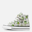Converse Toddlers' Chuck Taylor All Star 1V Creature Feature Trainers - Mouse/Virtual Matcha/Black - UK 4 Baby