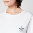 Être Cécile Women's Andy C Singer Italia Map Oversize T-Shirt - White - XS
