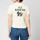 Être Cécile Women's Ice Scream Crop T-Shirt - Wax Yellow - XS