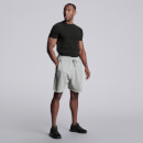 Male Essential Cotton 12" Shorts - Grey