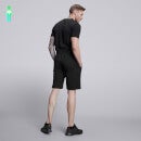 Male Organic Cotton 11" Shorts - Black