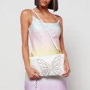 Sophia Webster Women's Flossy Clutch Bag - White & Gold
