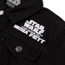 Star Wars Painted Embroidered Unisex Denim Jacket - Black