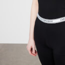 Emporio Armani Women's Iconic Logoband Leggings - Black