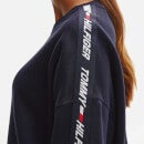 Tommy Sport Women's Regular Tape Sweatshirt - Desert Sky - M