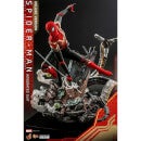 Hot Toys Marvel Spider-Man: No Way Home Movie Masterpiece Action Figure 1/6 Spider-Man (Integrated Suit) Deluxe Ver 29cm
