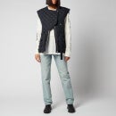 Ganni Women's Recycled Ripstop Quilt Gilet - Sky Captain