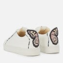 Sophia Webster Women's Butterfly Leather Cupsole Trainers - White/Pastel Gradient Print - UK 3