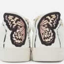 Sophia Webster Women's Butterfly Leather Cupsole Trainers - White/Pastel Gradient Print - UK 3