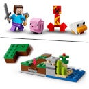 LEGO Minecraft: The Creeper Ambush with Pig Figures Set (21177)