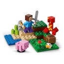 LEGO Minecraft: The Creeper Ambush with Pig Figures Set (21177)