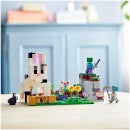 LEGO Minecraft: The Rabbit Ranch House with Animals Set (21181)