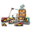 LEGO City: Fire La Brigade Pompiers avec Jouet Camion Set pour Enfants dès 7 ans (60321)