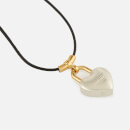 AMBUSH Women's S Heart Padlock Charm Necklace - Silver