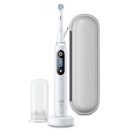 Oral B iO8 Duo Pack White & Violet Electric Toothbrush with Zipper Case
