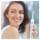 Oral-B Genius X Duo Pack White & Rose Electric Toothbrush with Travel Case