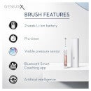 Oral-B Genius X Duo Pack Rose & Black Electric Toothbrush with Travel Case