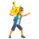 Figurine à collectionner Pokémon Pikachu et Ash Ketchum Prêts au combat