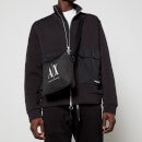 Armani Exchange Men's AX Logo Cross Body Bag - Black
