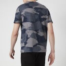 Armani Exchange Men's Paint Camo T-Shirt - Navy - M