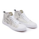 Akedo x Lord Of The Rings Map White Signature High Top