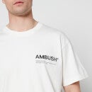AMBUSH Men's Jersey Workshop T-Shirt - Cloud Dancer - S