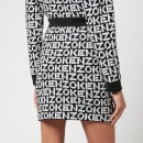 KENZO Women's Monogram Mini Skirt - Black