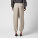 Alexander Wang Women's Structured Terry Classic Sweatpants with Puff Paint - Clay