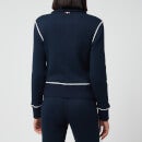 Thom Browne Women's Contrast Stitch Round Collar Jacket - Navy