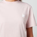 Golden Goose Women's Star W'S Regular T-Shirt - Pink Lavander/White - XS