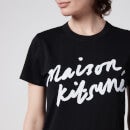 Maison Kitsuné Women's Handwriting T-Shirt - Black - S