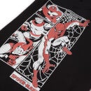 Marvel Spider-Man Web Head Unisex Varsity Jacket - Black / White