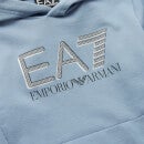 EA7 Boys' Train Visibility Hoodie - Blue - 6 Years