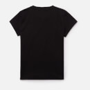 EA7 Girls' Iridescent T-Shirt - Black - 4 Years