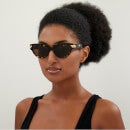 Bottega Veneta Women's Cateye Acetate Sunglasses - Havana/Brown