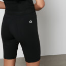Champion Women's High Waist Cycling Shorts - Black - XS