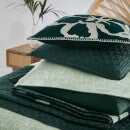 Ted Baker T Quilted Throw - 250x265cm - Forest