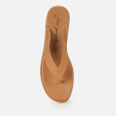 Free People Women's Haven Toe Post Flatform Sandals - Tan - UK 3