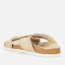 Free People Women's Wildflowers Crossband Sandals - Washed Natural - UK 8