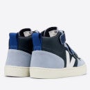 Veja Kid's V-10 Mid High top Trainers - Multico Nautico - UK 5 Toddler