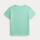 Ralph Lauren Boys Short Sleeve Pony Logo T-Shirt - Aqua Verde - 2 Years