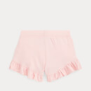 Ralph Lauren Girls Ruffle Shorts - Hint of Pink - 4 Years