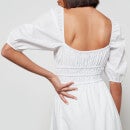 Faithfull The Brand Women's Harmonita Midi Dress - Plain White