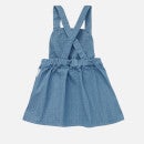 Sproet + Sprout Kids' Denim Salopette Dress - Denim Blue