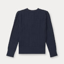 Polo Ralph Lauren Girls' Cable Knit Cardigan - Hunter Navy - 3 Years