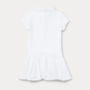 Polo Ralph Lauren Girls' Polo Dress - White - 4 Years